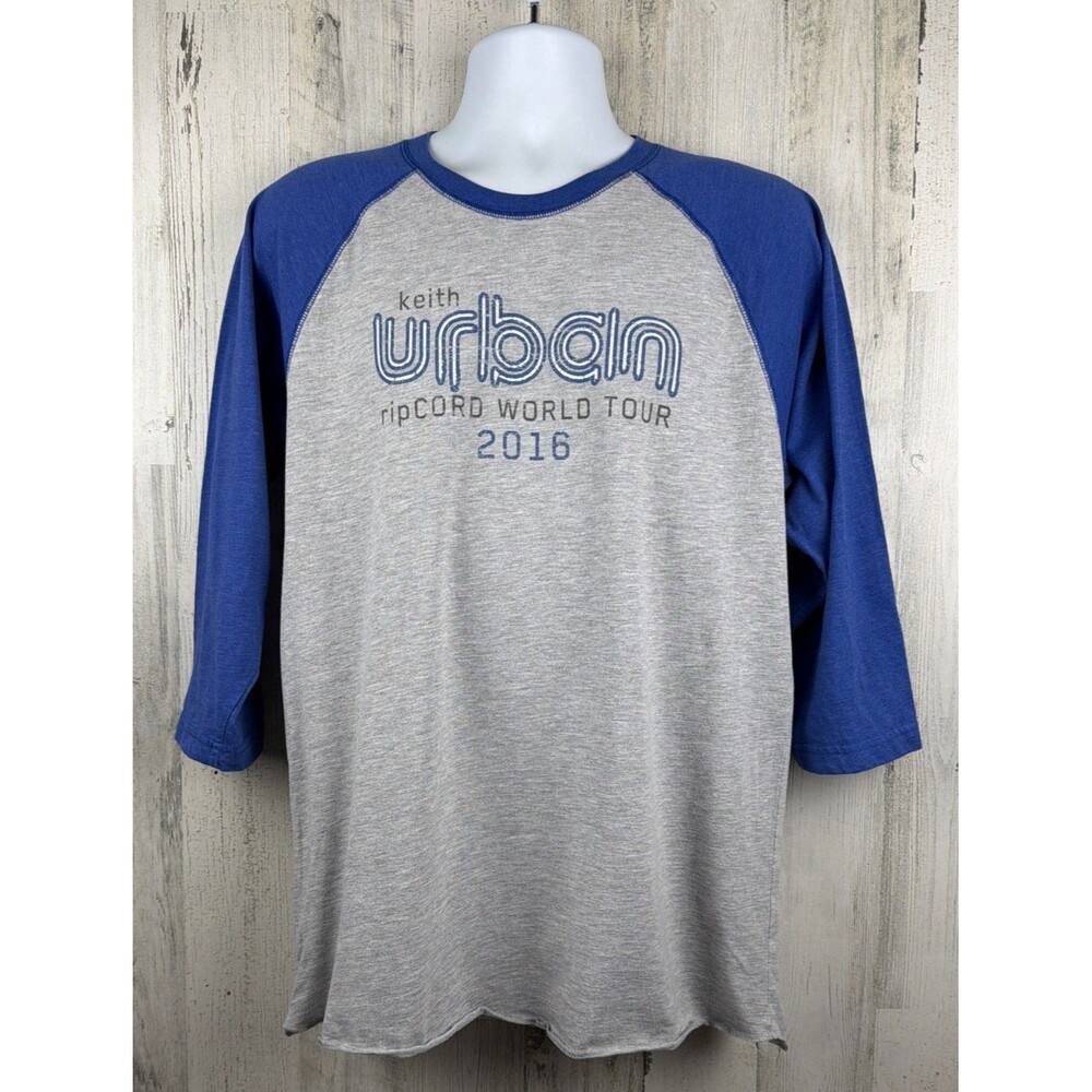2016Keith Urban Ripcord World Tour T-Shirt Large (21”x29”)